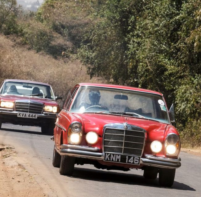 Mercedes-Benz, brilla una Stella nella savana