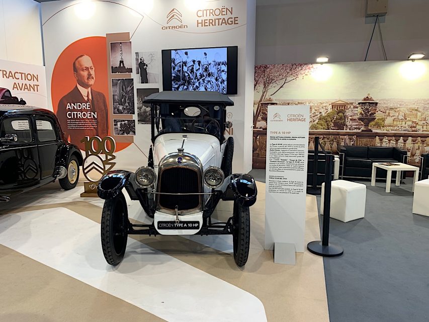 Due modelli iconici della Citroën alla Fiera di Padova
