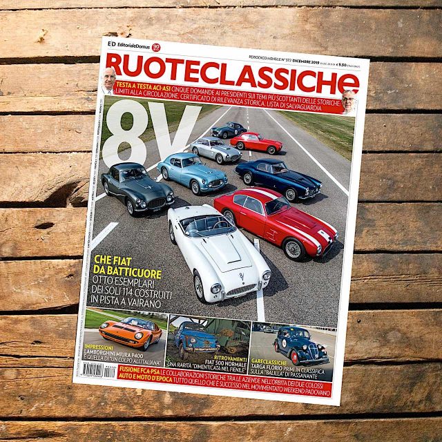 Natale e Capodanno nel segno delle 8V, su Ruoteclassiche di Dicembre
