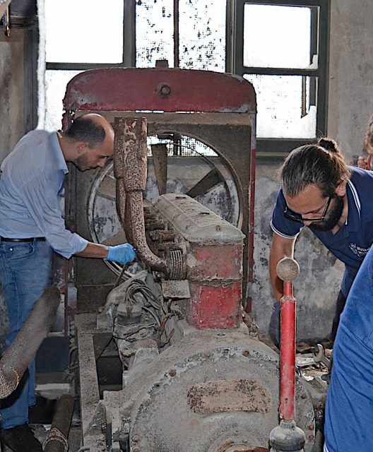Isotta Fraschini, recuperato un motore 8A in Sicilia