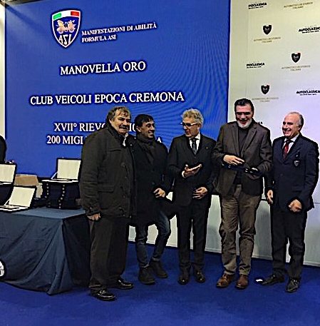 Le premiazioni dell'Automotoclub Storico Italiano a Milano AutoClassica