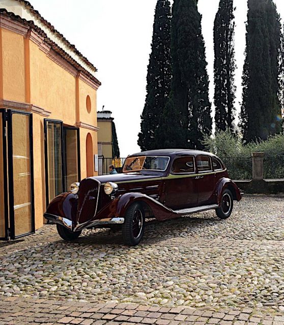 L’Alfa Romeo “Soffio di Satana” di d’Annunzio torna al Vittoriale