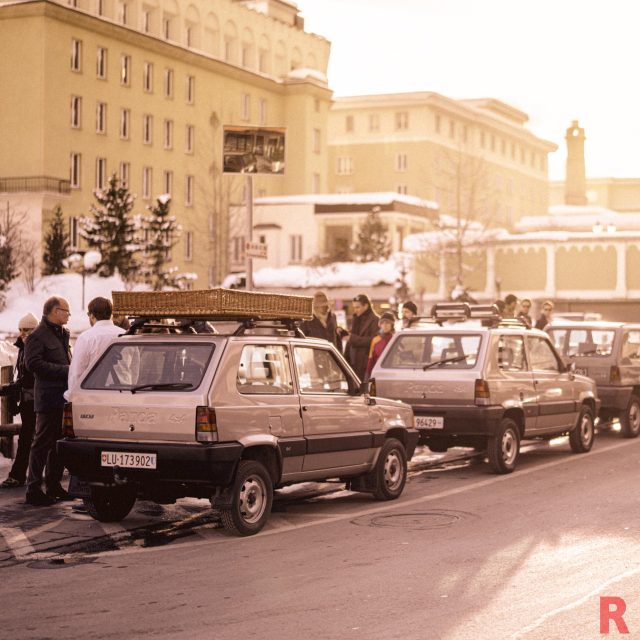 Fiat Panda 4x4: V.I.P. a St. Moritz