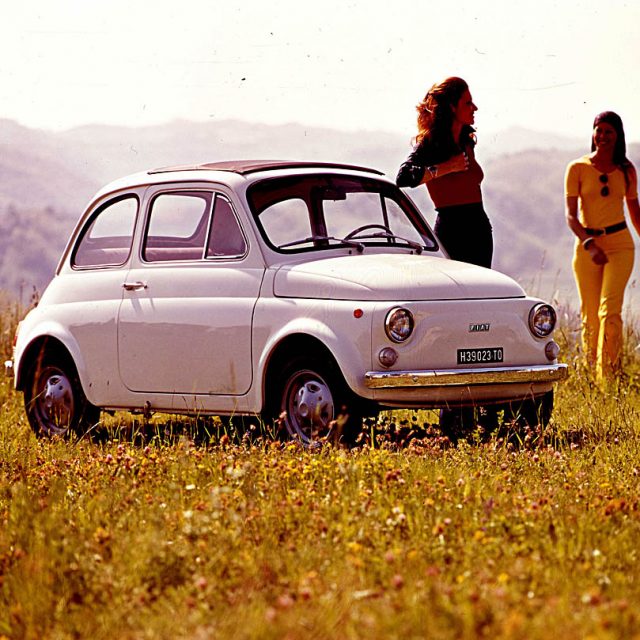 Gli italiani preferiscono la Fiat 500.