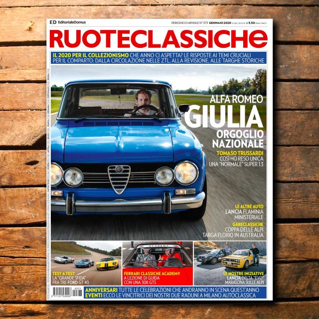 Cosa c'è su Ruoteclassiche di gennaio 2020