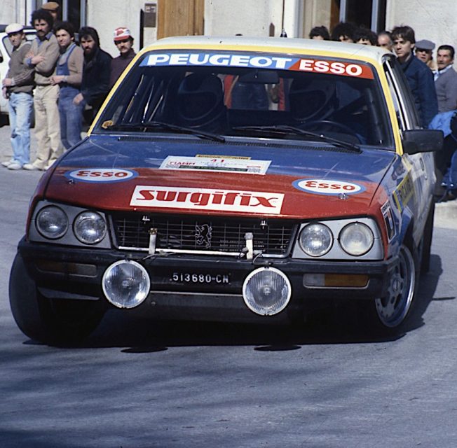 Peugeot 505 turbodiesel: la berlina che corse nei rally