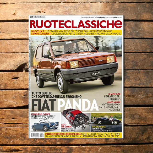 I 40 anni della Fiat Panda e... tanto altro su Ruoteclassiche di marzo