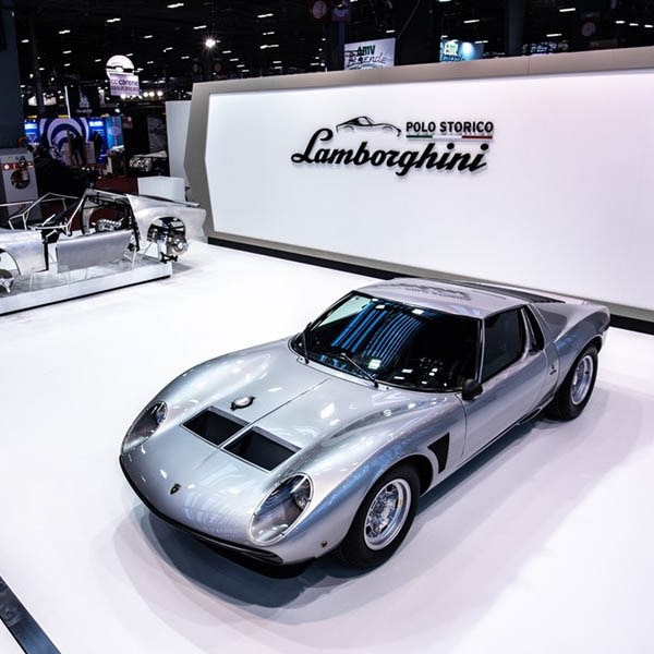 Polo Storico Lamborghini: Miura SVJ e Linee Certificate a Retromobile