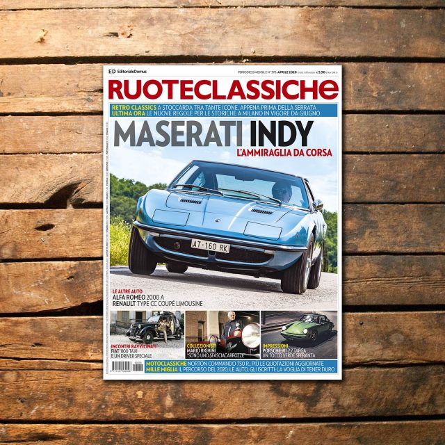 Ruoteclassiche di aprile: Indy, la Maserati firmata Vignale e... molto altro!