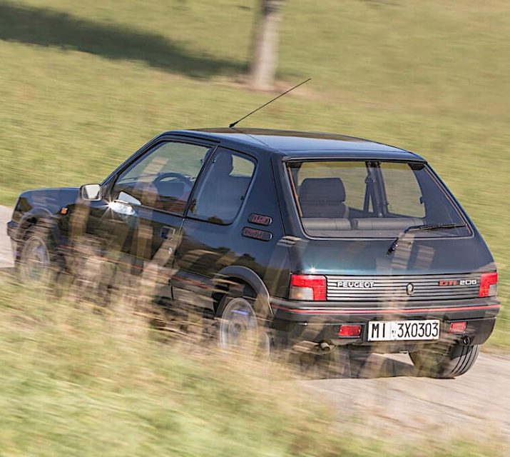 Peugeot 205 GTI Plus: un Leone d’élite