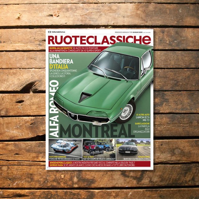 Ruoteclassiche di giugno: i 50 anni dell'Alfa Romeo Montreal e... molto altro!