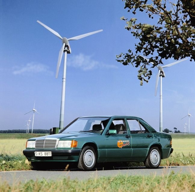 190 Elektro: la Mercedes a corrente di 30 anni fa