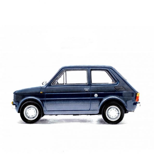 Fiat 126, una supermini all’italiana