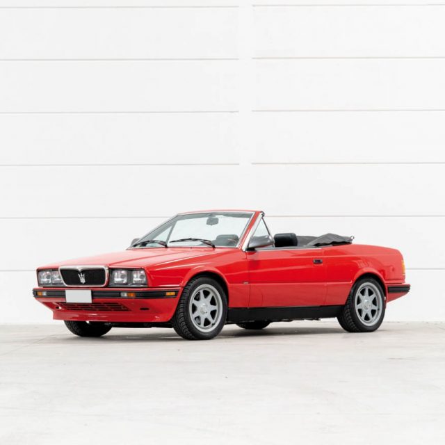 Maserati Biturbo Spyder: grinta ed eleganza a cielo aperto