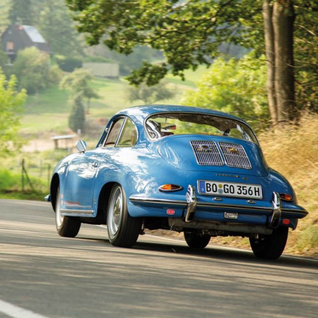 Barn Find:  storia di una Porsche 356 C azzurra