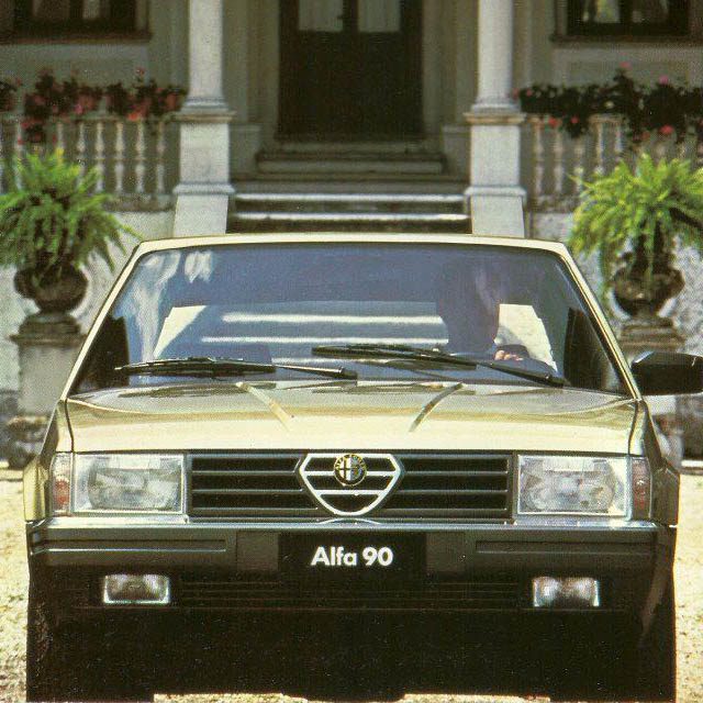 Alfa Romeo 90: ammiraglia ad interim