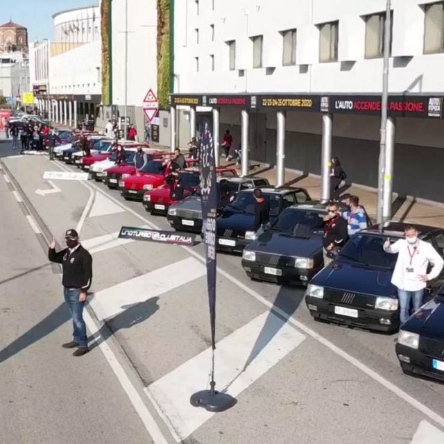 Fiat Uno Turbo: la “Uno Turbo Family” a Padova per il 35° anniversario