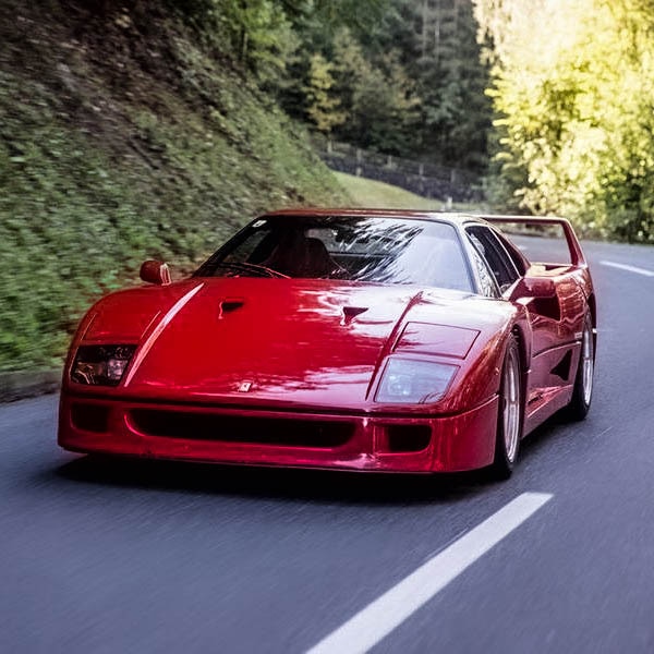 La F40 di Gerhard Berger regina dell’asta online di RM Sotheby’s