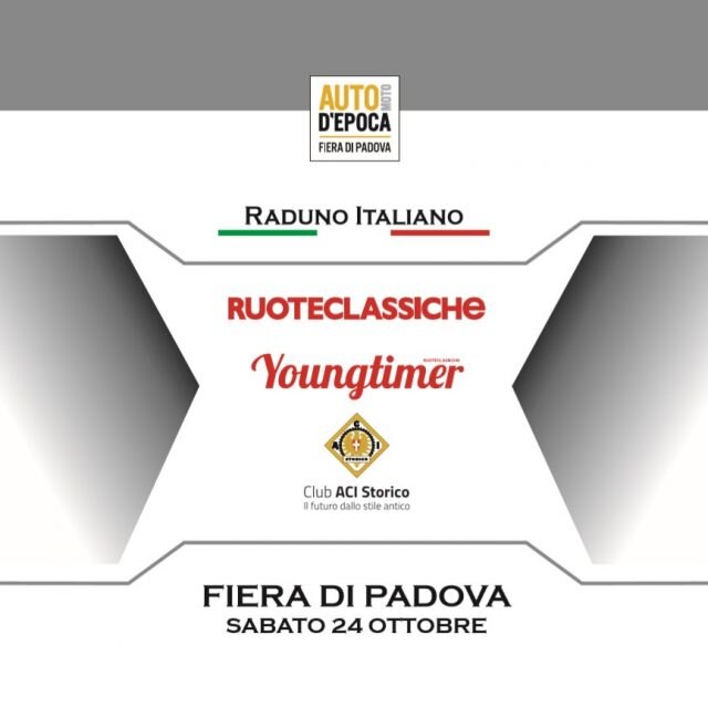 Raduno Italiano: le auto italiane conquistano Padova!