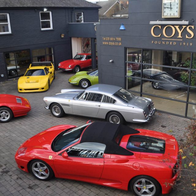 La casa d’aste Coys ora parla italiano