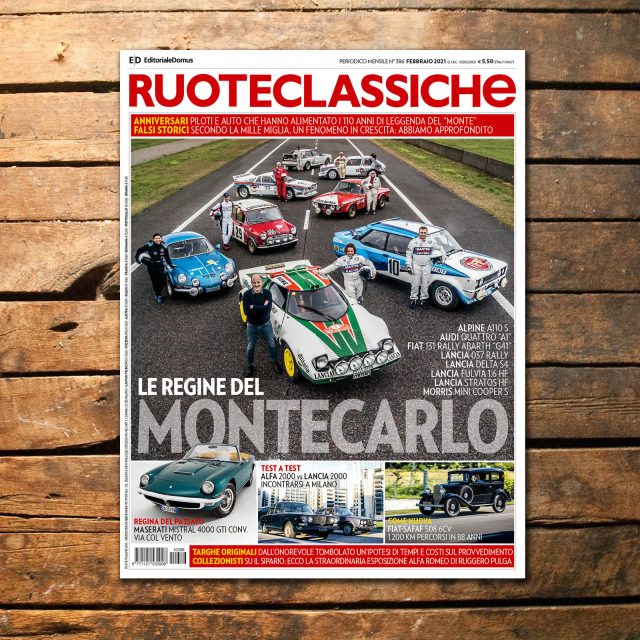 Ruoteclassiche di febbraio 2021, i 110 anni del Rally di Montecarlo e...