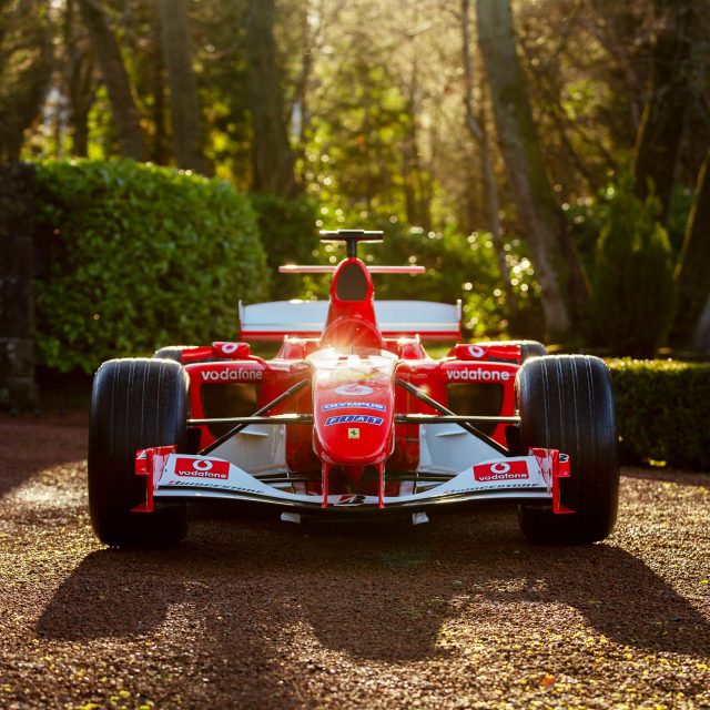 La Ferrari F2004 di Schumacher all’asta a prezzi da outlet