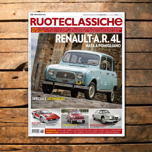 Ruoteclassiche di aprile: sessanta candeline per la Renault 4