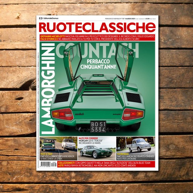 Ruoteclassiche di marzo: Lamborghini Countach, i 50 anni del mito