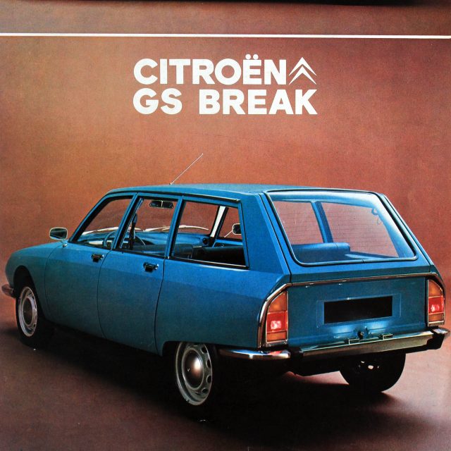 Citroën GS Break: l'idropneumatica al servizio del carico