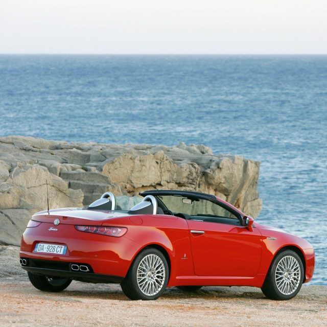 Automobili nella tempesta, l’ultimo Spider