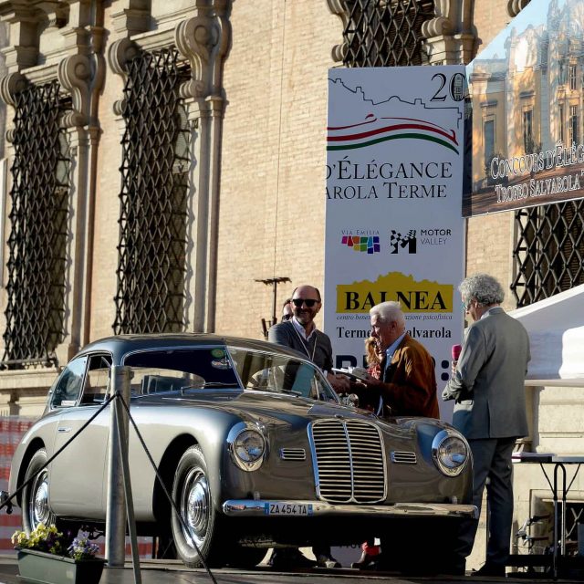 Concours d’Élégance Trofeo Salvarola Terme, il trionfo delle auto d’epoca