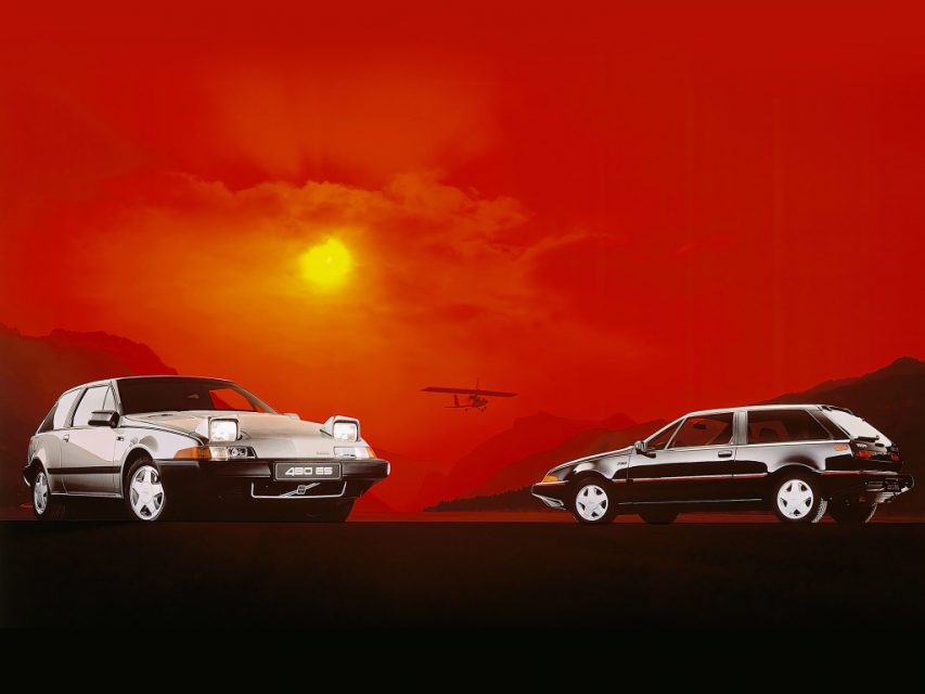 Volvo 480 ES: innovazione cuneiforme