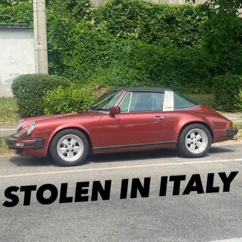 1000 Miglia: rubate tre Porsche storiche