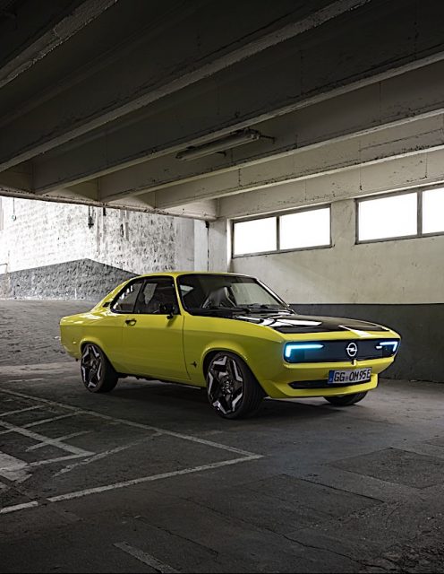 Opel Manta GSe ElektroMOD: animata dalla passione