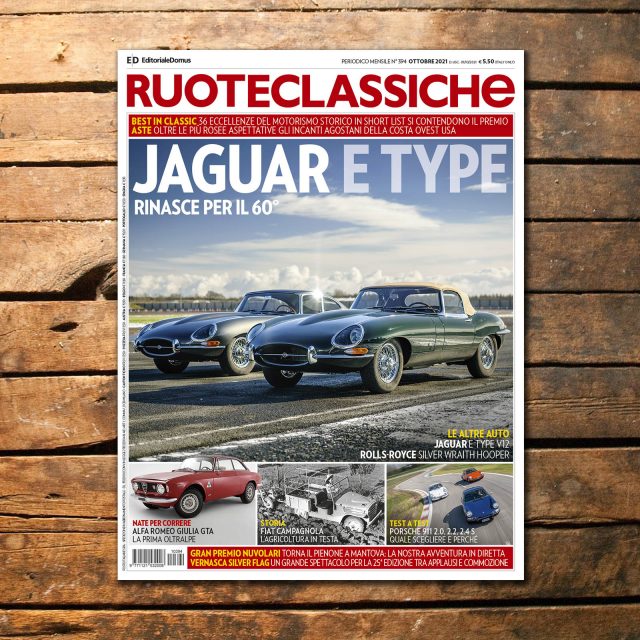 Ruoteclassiche di ottobre 2021: il ritorno della E-Type