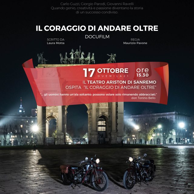 Il coraggio di andare oltre: il docufilm per il centenario di Moto Guzzi