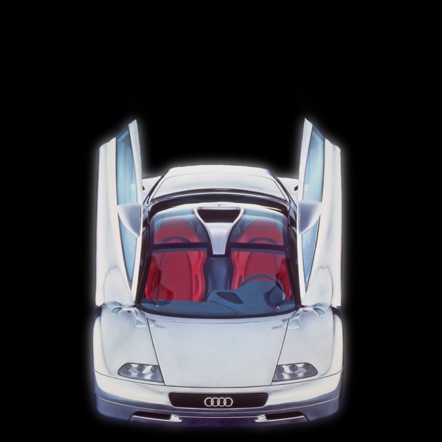 Audi Avus Quattro: nudo integrale