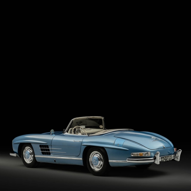 In vendita la Mercedes-Benz 300 SL Roadster di Fangio