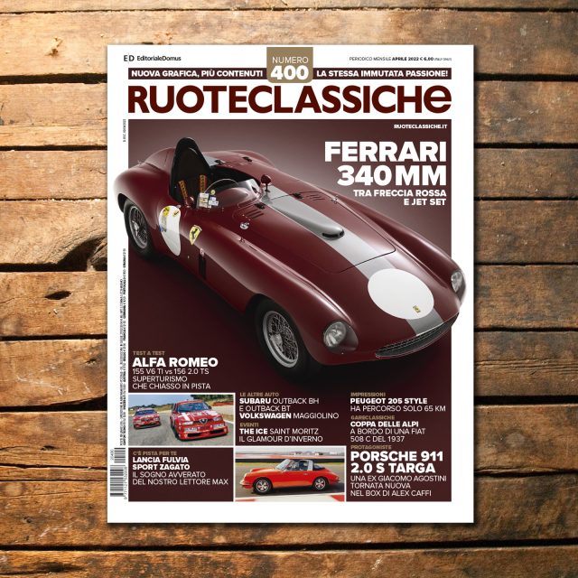 In edicola dal 2 aprile il numero 400 di Ruoteclassiche
