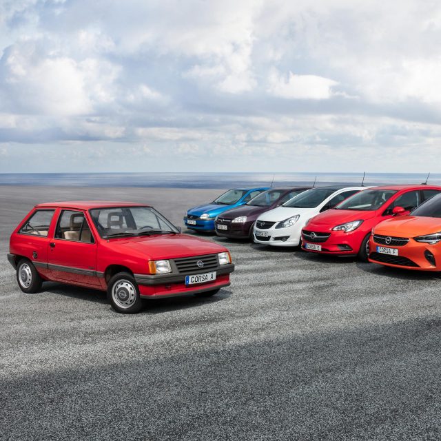 La Opel Corsa compie 40 anni