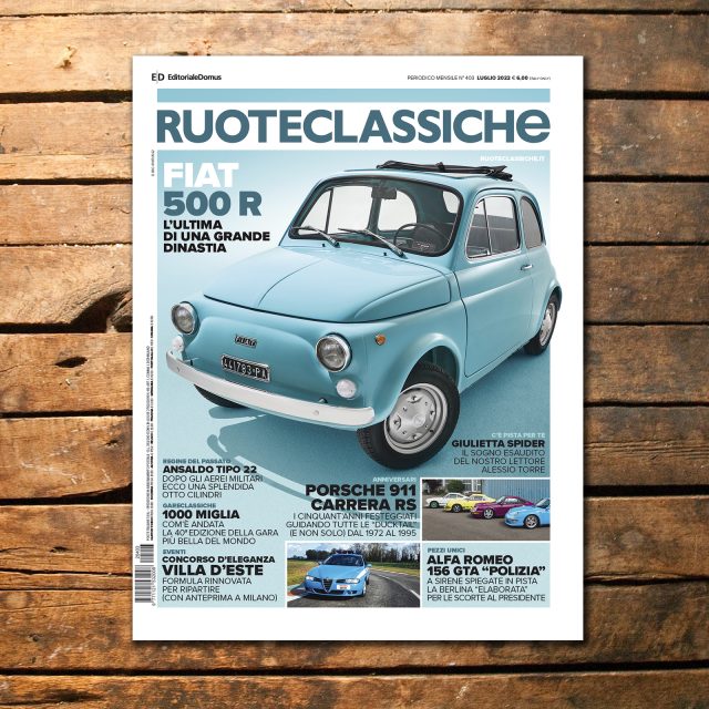 Ruoteclassiche di luglio: viva la Fiat 500!