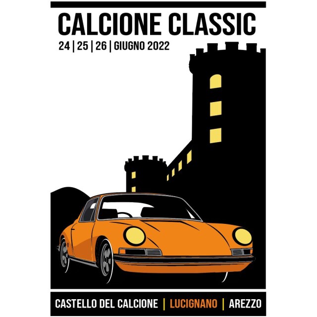 Calcione Classic: raduno in castello per Porsche storiche