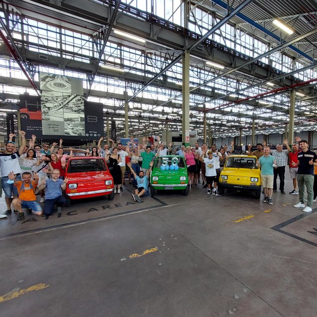 I 50 anni della Fiat 126: un raduno a Torino