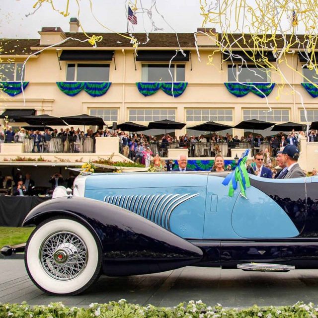 Pebble Beach 2022: Best of Show la Duesenberg J Figoni Sports Torpedo del 1932
