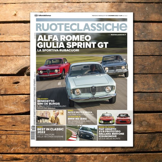 Ruoteclassiche di dicembre è  in edicola