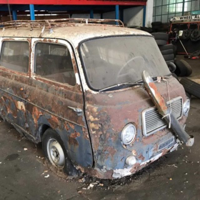 Ritrovata una 600 Multipla di Fissore