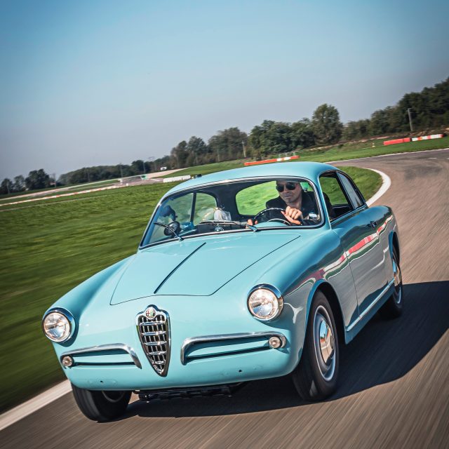 Piero Pelù e la sua Giulietta Sprint