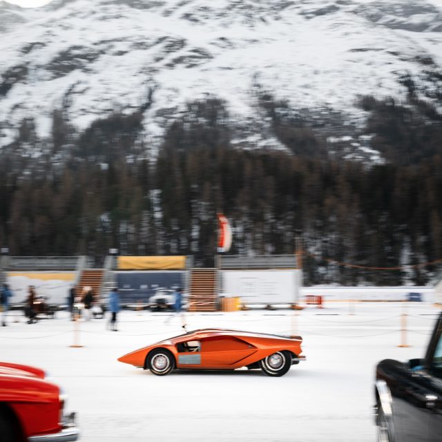 Lancia Strato'S HF Zero, bella sul ghiaccio