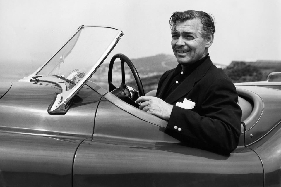 La Jaguar XK 120 di Clark Gable a Villa Erba
