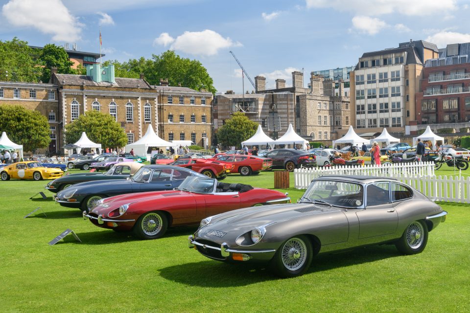 Al London Concours le più belle auto degli anni 50 e 60